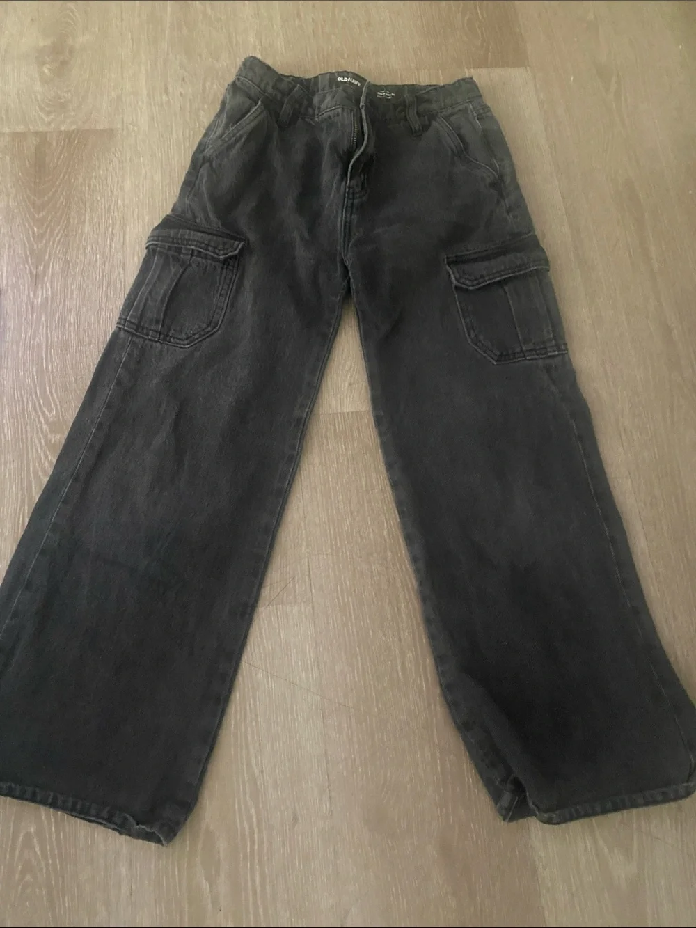 Old Navy Kids Black Cargo Pants